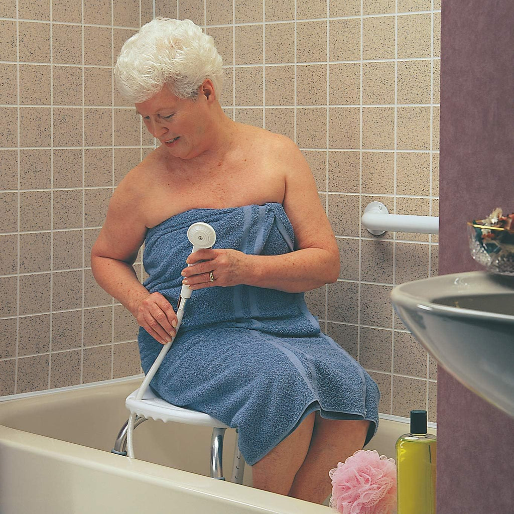 Handheld Shower Head with Extra Long 84" Flexible Hose and Convenient Pause Function