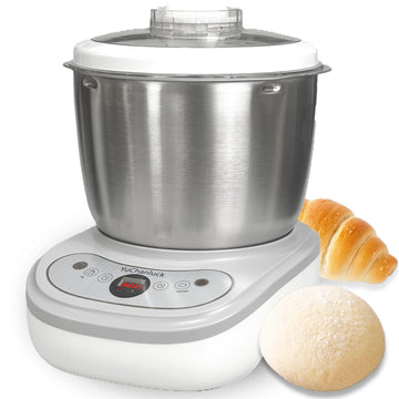 Dough Mixer 7.4QT Large Capacity Electric Dough Maker with Ferment Function for Baking Bread Dough&Pizza Dough