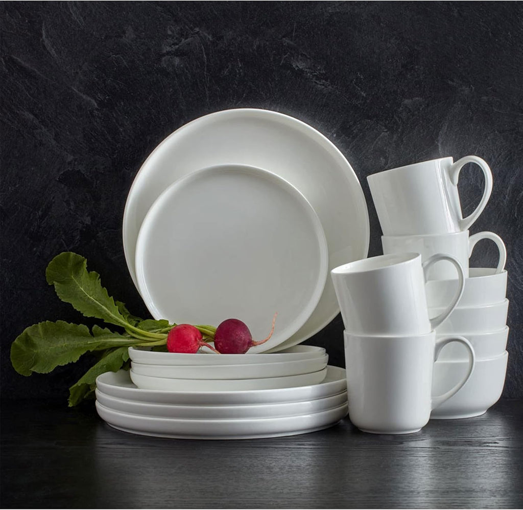 5266100 Samantha Chip-Resistant 16 Piece Set, Service for 4 White