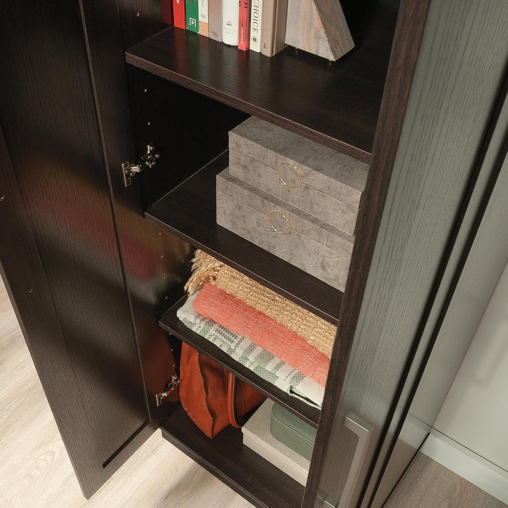HomePlus Storage Cabinet/ Pantry cabinets, Dakota Oak finish