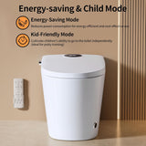 Vipbear Smart Toilet with Bidet Built in, Heated Seat, 4 Cleaning Modes, Child Mode, Warm Dryer & LED Display