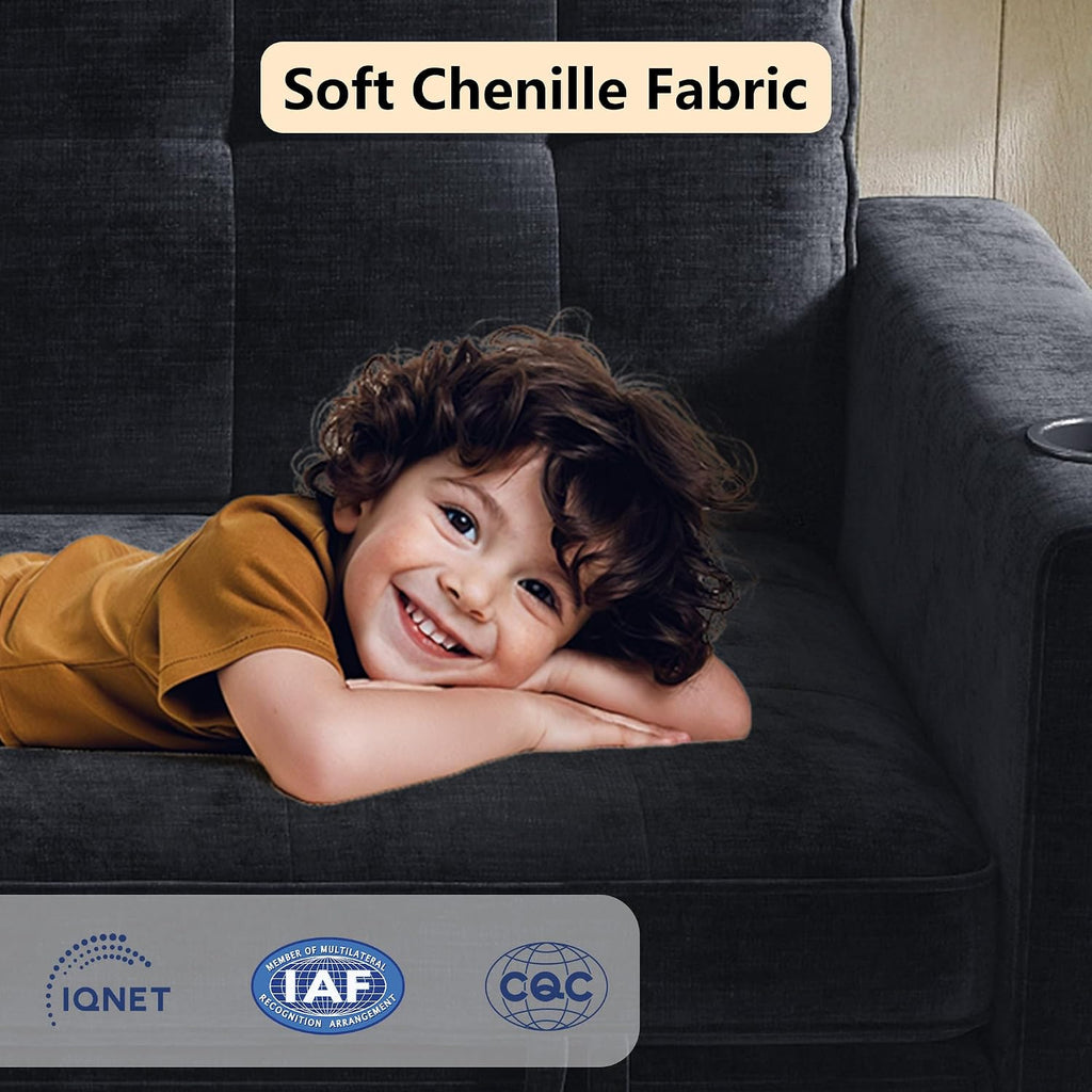 Convertible Sofa Bed, Folding Sofa Bed 2 in1 Pull Out Loveseat Sleeper Sofa, Floor Sofa Bed Folding Couch Bed with