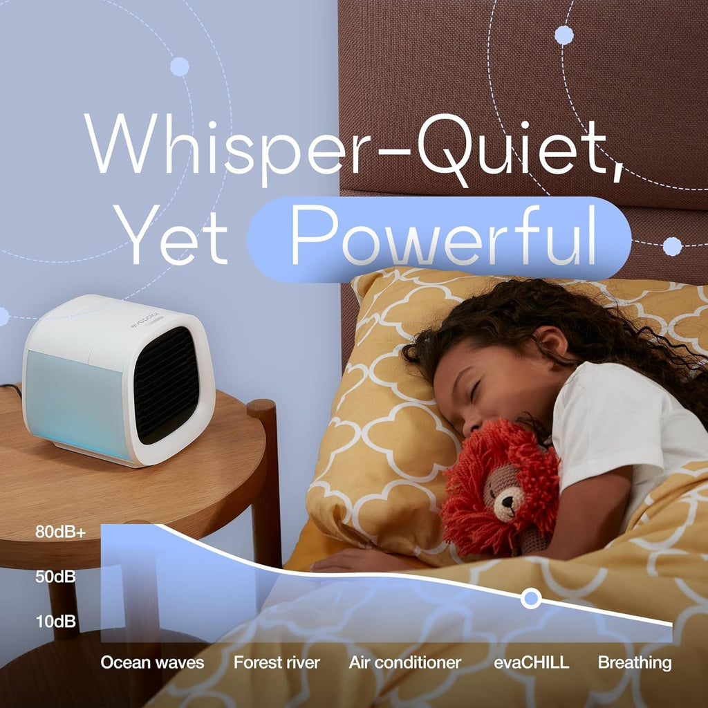 EvaCHILL Portable Air Conditioners - Portable AC Unit - Small Personal Evaporative Air Cooler & Fan for Desk, Office