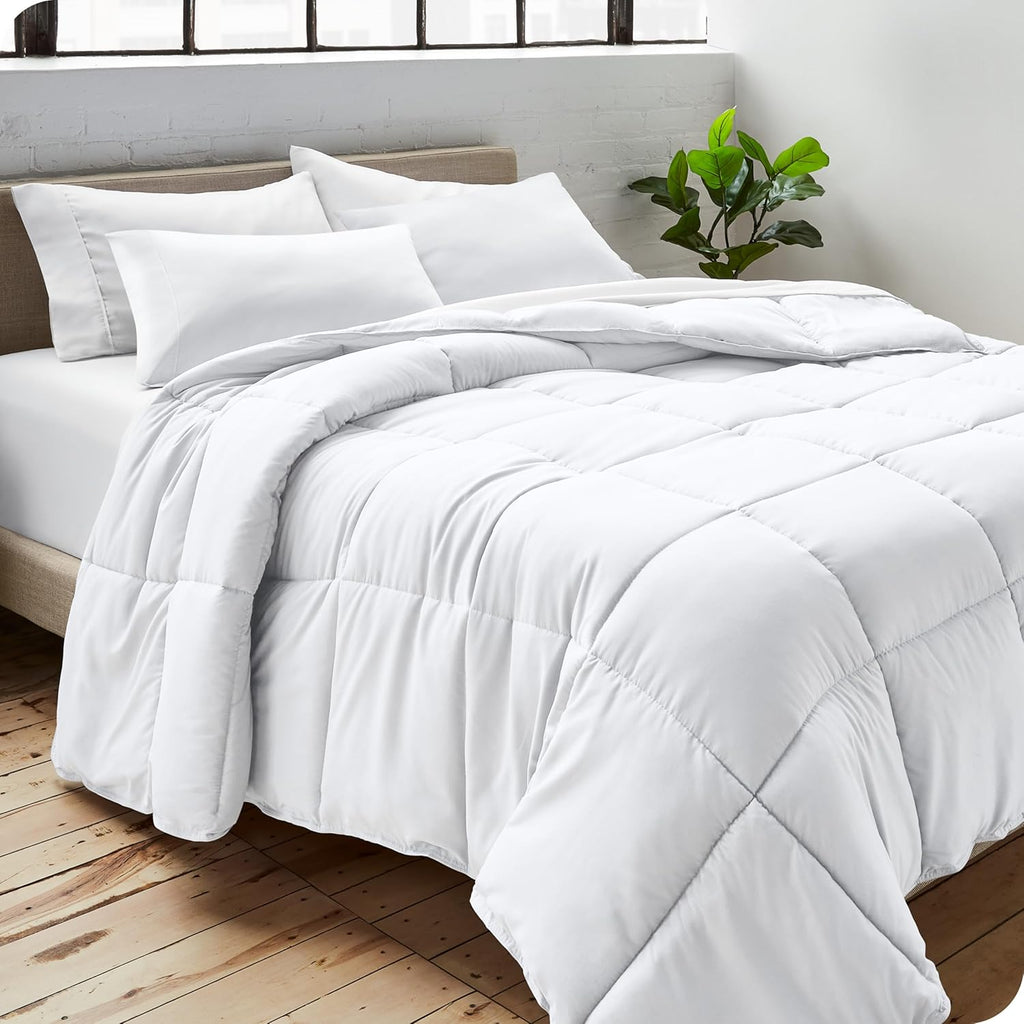 Duvet Insert Comforter - King/California King - Goose Down Alternative - Ultra-Soft - Premium 1800 Series