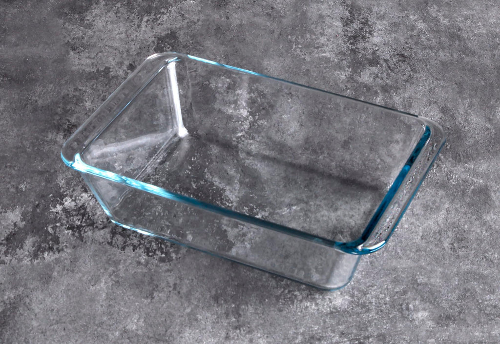 Deep Clear Glass Baking Dish, Rectangular Tempered Glass Baking Pan, Larger casserole dish. -1.4 Liter