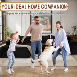 110" L-Shaped Modular Sectional Sofa with Chaise, Boneless Comfy Corduroy Fluffy Couch with Deep Seat and Side Pockets