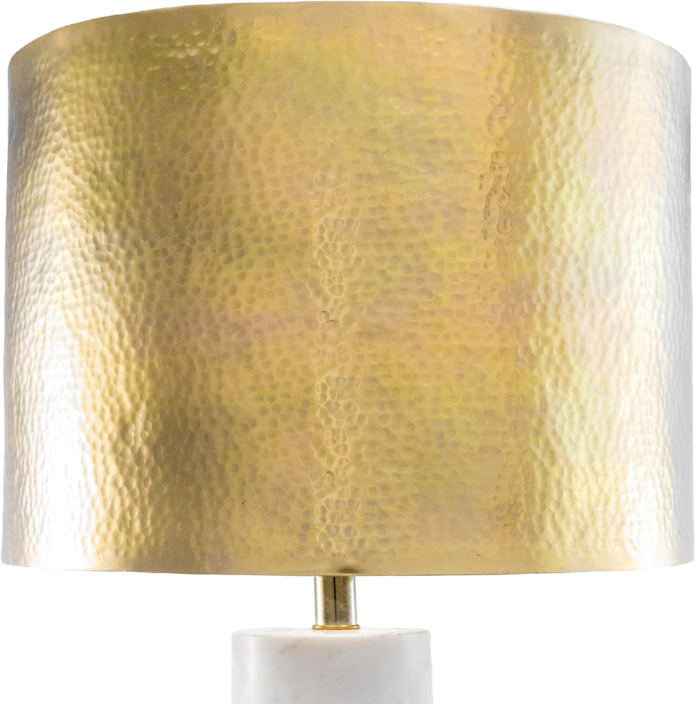 Edina 23" Marble & Iron Table Lamp