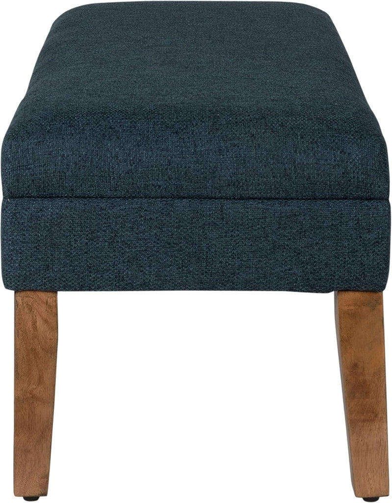 Home Decor | Upholstered Decorative Storage Ottoman Bench | Ottoman Bench with Storage | Decorative Home Furniture