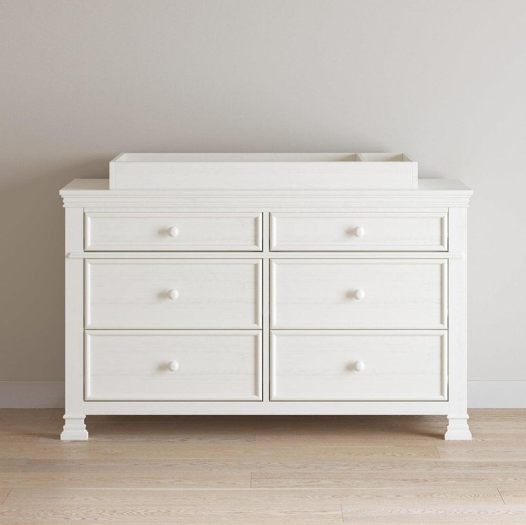 Changing Table Topper for Double Dresser, Vintage Linen