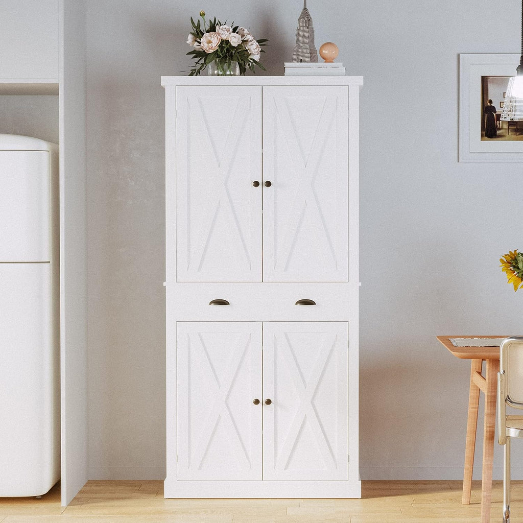 Storage Cabinet with Drawers and Doors | Open Shelves, Adjustable shelves, Organized essentials