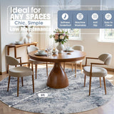 Round Rug 8ft Circle Rug Washable: Carpet Circular Area Rug for Entryway Kitchen Bedroom Dining Room