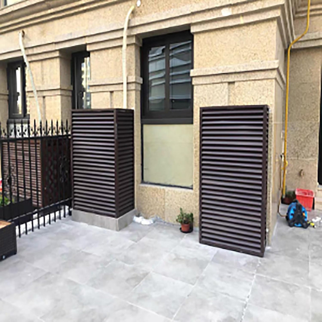 Air Conditioner Fence For Outside Units, Aluminum Air Conditioner Covers,fence To Hide Air Conditioner, Mini Split