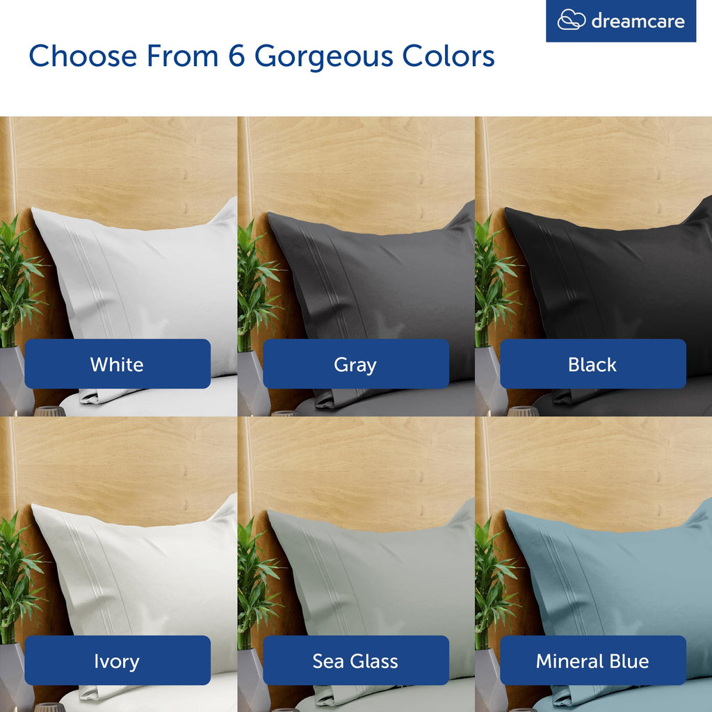 100% Rayon Bamboo Sheets California King - 4pc Cooling Sheets