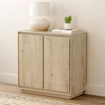 Buffet Storage Cabinet, Accent Sideboard Cabinet with Adjustable Shelves and Handless Design, Credenza Console Table