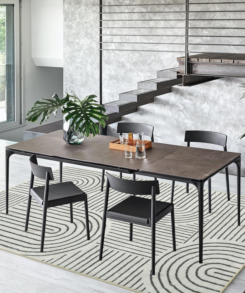 Abstract Washable Area Rug, Rug