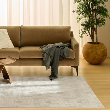 Home Nordic Ivory Beige Area Rug - Easy Clean, Non Shedding, Bed Room, Living Room, Dining Room, Kitchen