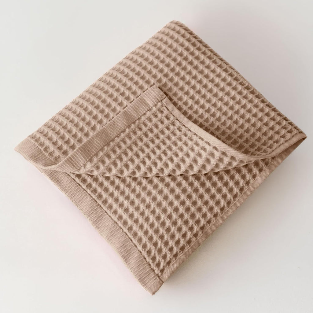 Premium Waffle Bath Sheet Towels Pack of 2 Extra Large 35x71 inch - 100% Turkish Cotton, Waffle Weave, Quick Dry
