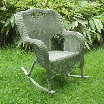 Furniture Piece Resin Wicker Indoor/Outdoor Rocker