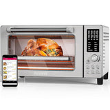 Bravo Air Fryer Toaster Smart Oven, 10-in-1 Countertop Convection, 1800 Watts, 21-Qt Capacity, 50°-4