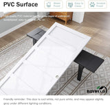 Sliding Closet Door 72"×80" (Double 37"), 5 Panels Bypass Barn Doors with Hardware Track Kit Include
