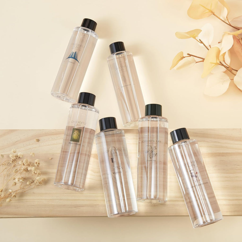 Hotel Scented Oil Diffuser Refill 200ml/6.76 fl oz Natural Essential Scented Oil - Best for Aromatherapy, SPA