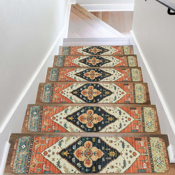 Non-Slip Carpet for Wooden Steps 15PC 30"X8" Stair Runner
