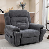 Big Man Power Lift Recliner for Elderly Adults 28 Inch Wide Seat, Oversized Recliner 400 lbs with Heat Massage