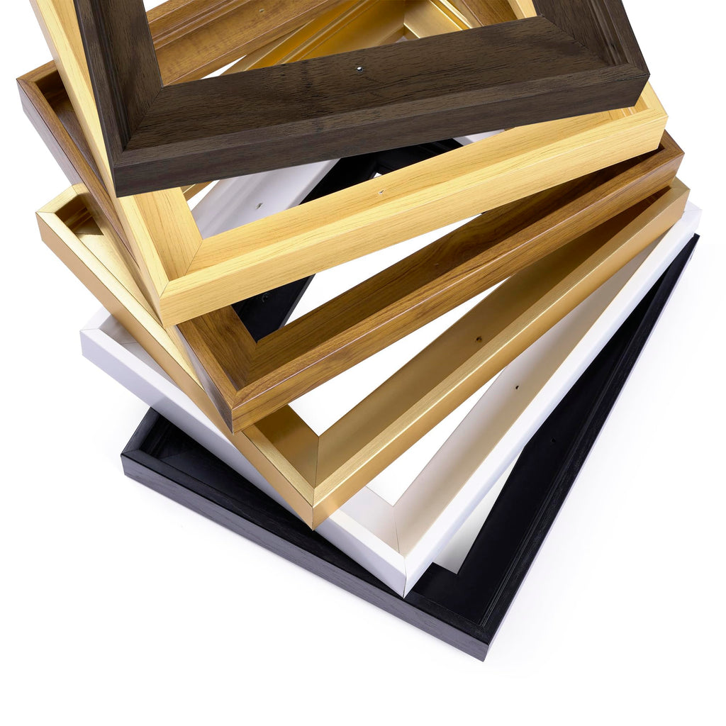 16x20 Canvas Floating Frame, 0.9" Deep Canvas Frame, Black