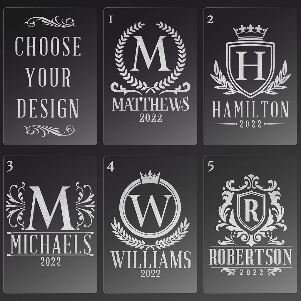 Personalized Whiskey Decanter Set - 5 Design Options - Custom Liquor 25 oz, 750ml Liquor Decanter w/Whiskey Glass Set
