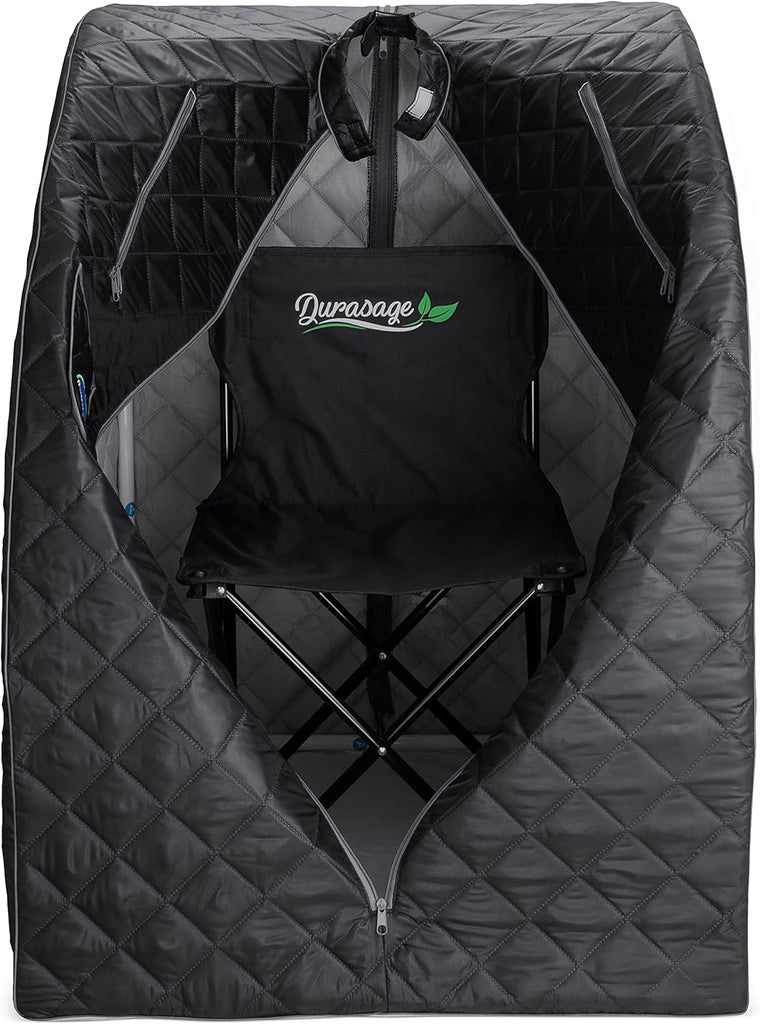 Lightweight Portable Personal Steam Sauna Spa for Relaxation at Home, 60 Minute Timer