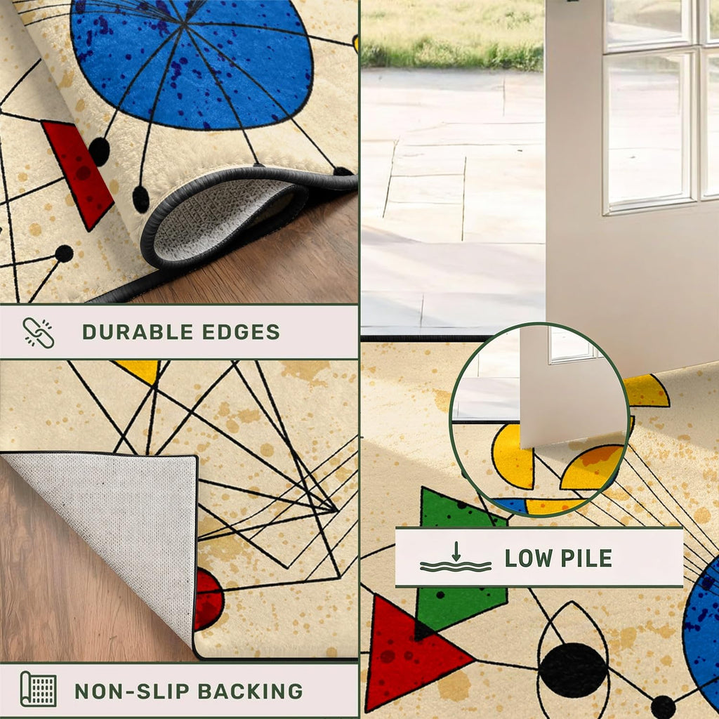Mid Century Modern Runner Rugs