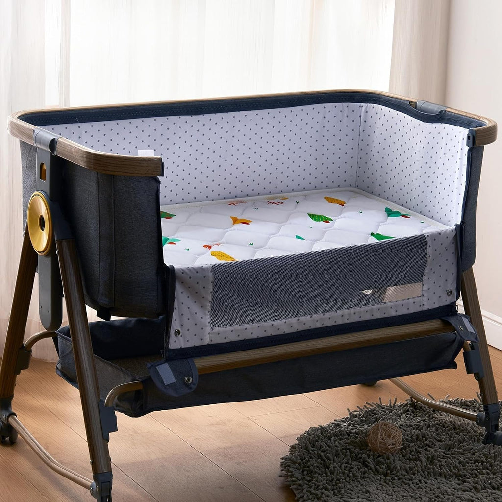 Baby Bassinet Mattress 47 x 23.6 inches- Firm Support and Comfort Premium Foam,Noiseless and Odorless,Hypoallergenic