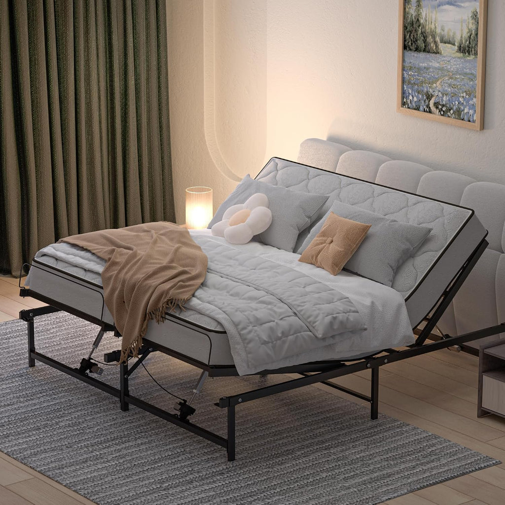 Adjustable Bed Frame King Electric Adjustable Bed Base