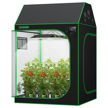 4x4 Grow Tent 48"x48"x72" Roof Cube Tent
