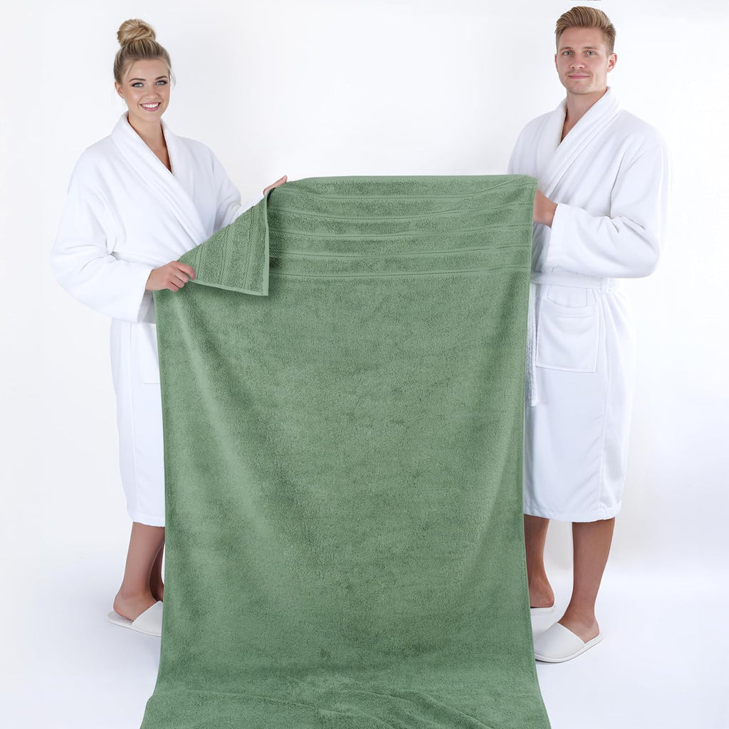 Soft Linen 100% Cotton Luxury Turkish Towels, 35x70 XL Bath Sheet | Soft Absorbent Quick Dry OEKO Tex Standard 100