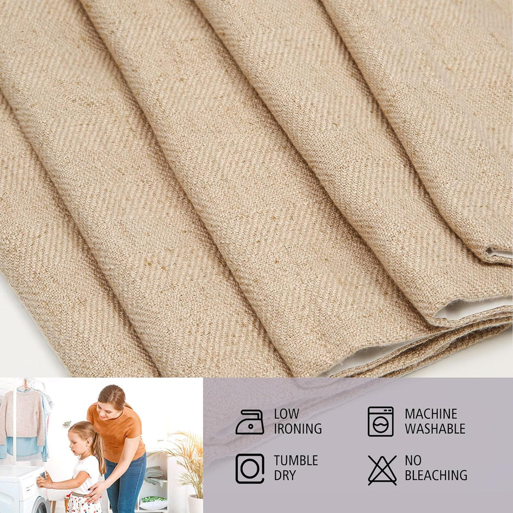 Cordless Linen Roman Shades for Windows, Washable Lined Fabric Roman Window Shades, Custom Blackout Light Filtering