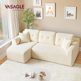 Boneless Couch, Modern Cloud Couch with Deep Seat, Corduroy Sofa for Living Room, Bedroom