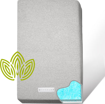 Organic Cotton Covered Dual-Sided Crib Mattress | 2-Stage Premium Memory Foam CertiPUR-US Hypoallergenic Baby