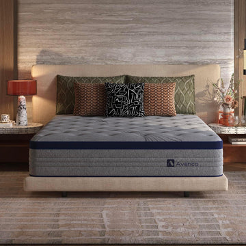 Queen Mattress 12 Inch, Luxury Hotel-Level Cooling Hybrid Mattress | Dual NanoGELTM Memory Foam with SmartS Coil for