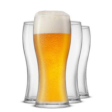 Callen 15.5oz Beer Glasses Set of 4 Beer Pint Glass. Craft Beer Glass, Pilsner Glasses, IPA Beer Glass. Solid