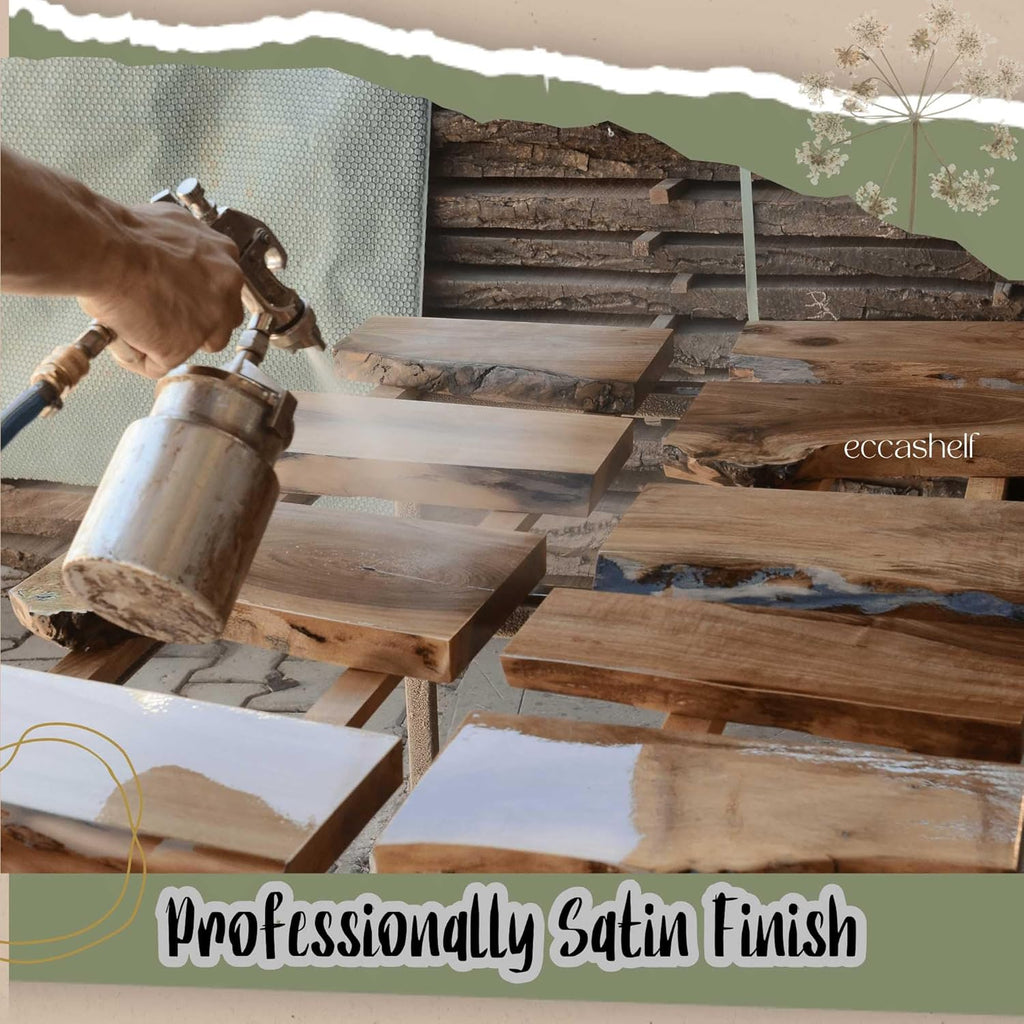 Floating Walnut Fireplace Mantle, Live Edge Wood Mantel Shelf, Floating Fireplace Shelf, Rustic