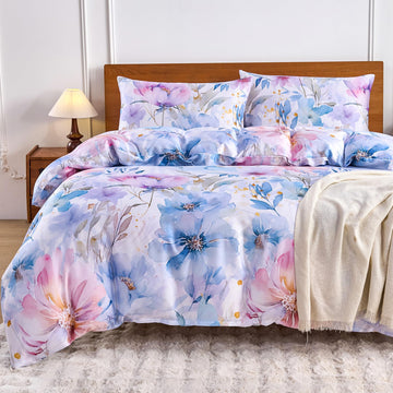 King Duvet Cover Set, Viscose Made from Bamboo, 3-Piece