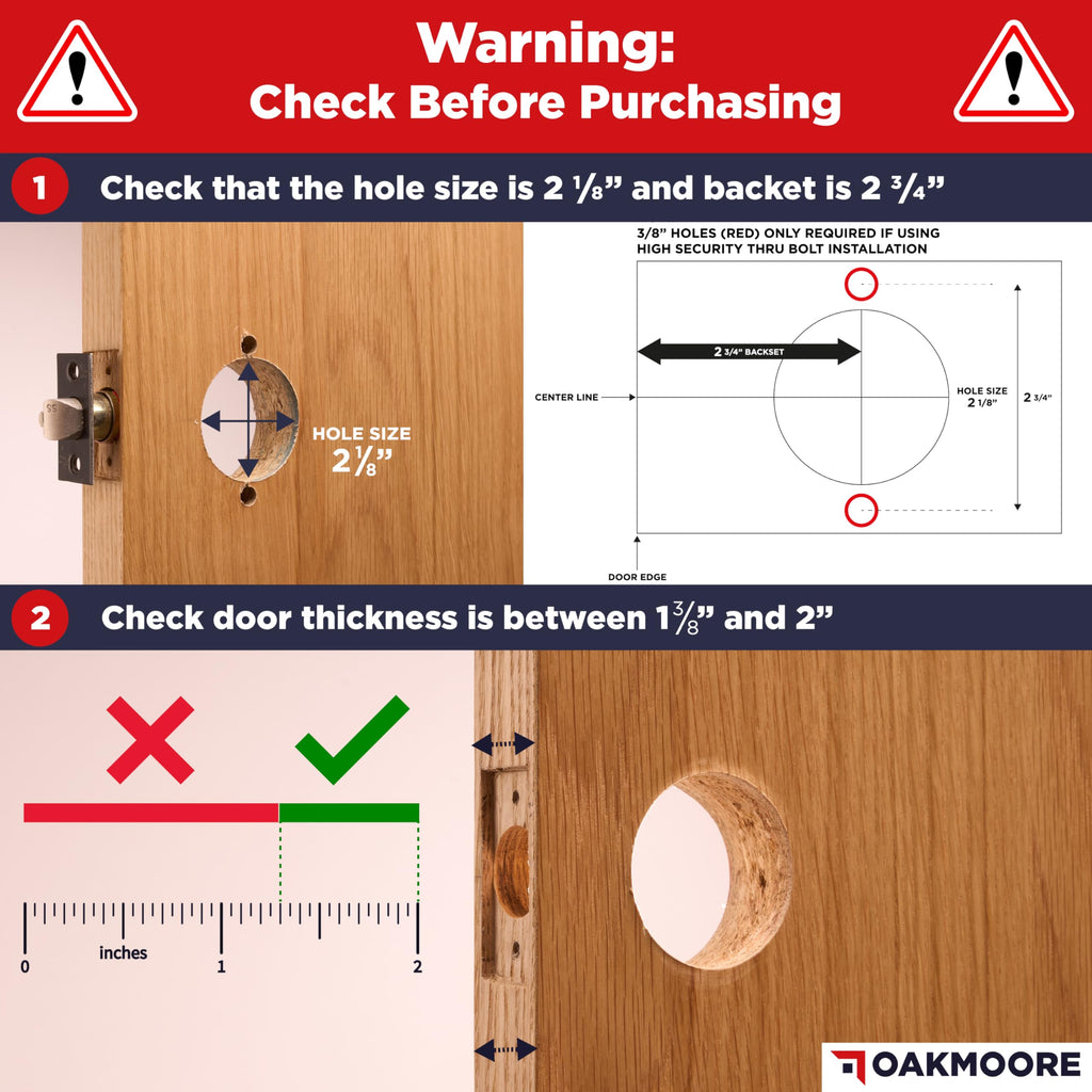 Commercial Door Handle Black - Grade 2 Lockset - Door Lever Schools Offices Industrial UL CUL & ADA - ANSI A156.2