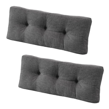 Indoor Bench Cushion for Indoor Furniture, Non-Slip Tufted Overstuffed Textured Foam Bench Seat Cushion, 36" X 14" X