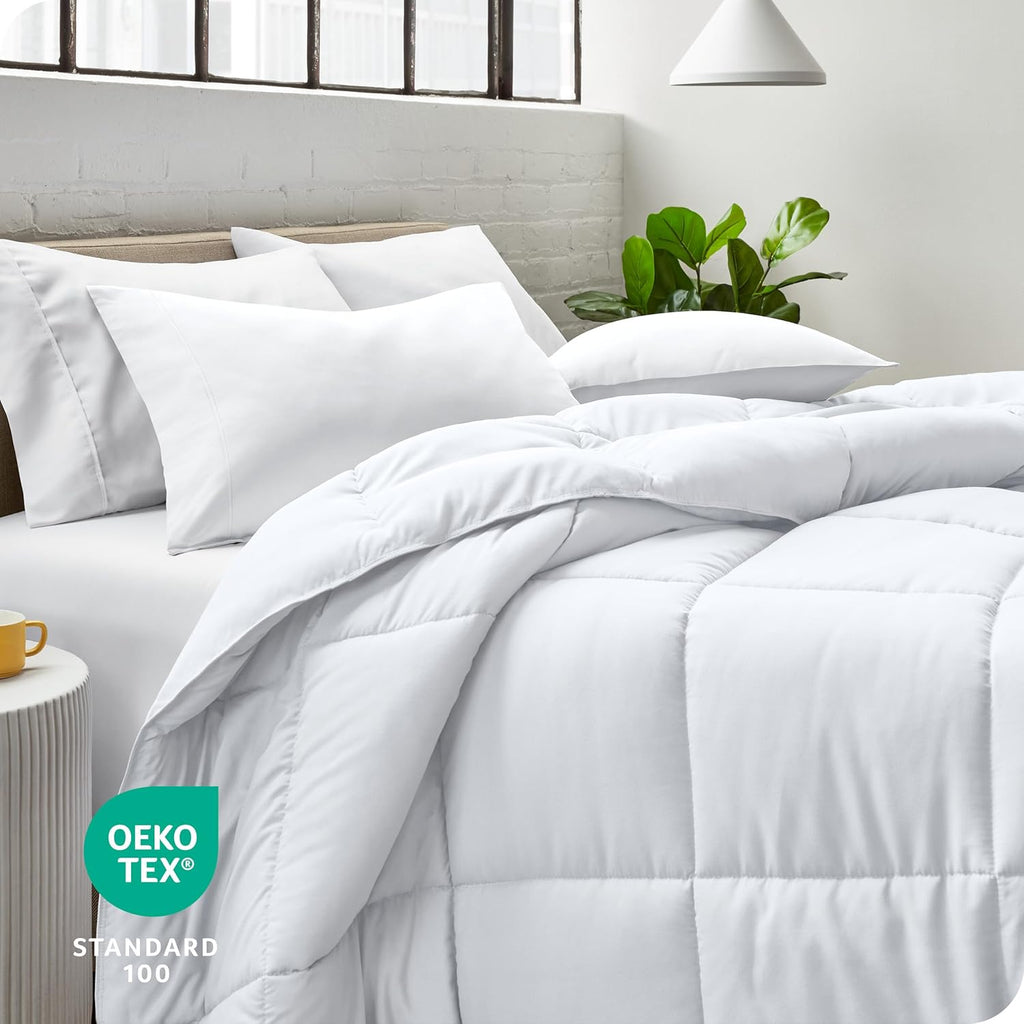 Duvet Insert Comforter - King/California King - Goose Down Alternative - Ultra-Soft - Premium 1800 Series