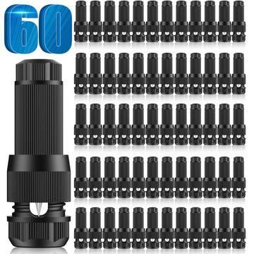 Low Voltage Wire Connectors - Outdoor LED Landscape Lighting Connector 12-18 Gauge Waterproof Landscape Lights