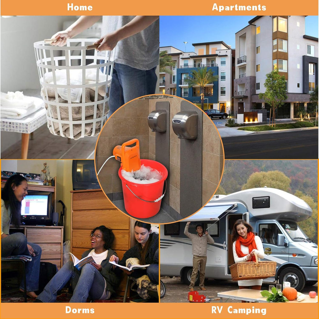 Portable Washing Machine Small Mini Hand Compact Semi Automatic Washer Laundry Perfect for Home Apartment Dorm RV