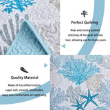 3 Piece Coastal Quilt Sets Full/Queen