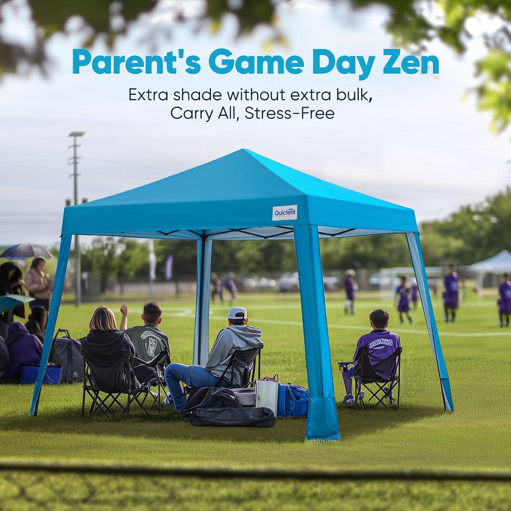 10x10 Pop Up Canopy Tent Lightweight, Portable, and Versatile and Sporting Events with Sun Protection and Easy Setup