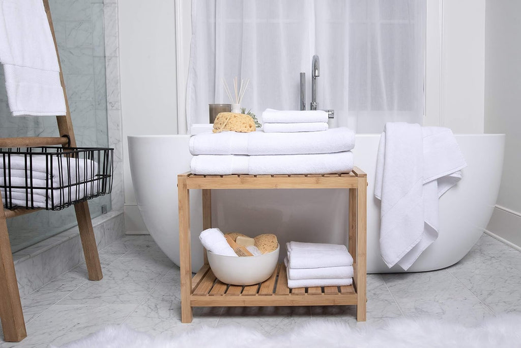 Luxury Hotel Bath Sheet - 2 Pack Oversized 100% Cotton Towels | Extra Large 40 x 80 inches - Premium 2 Ply Ringspun